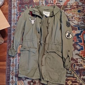 American Rag Military Jacket with Patches